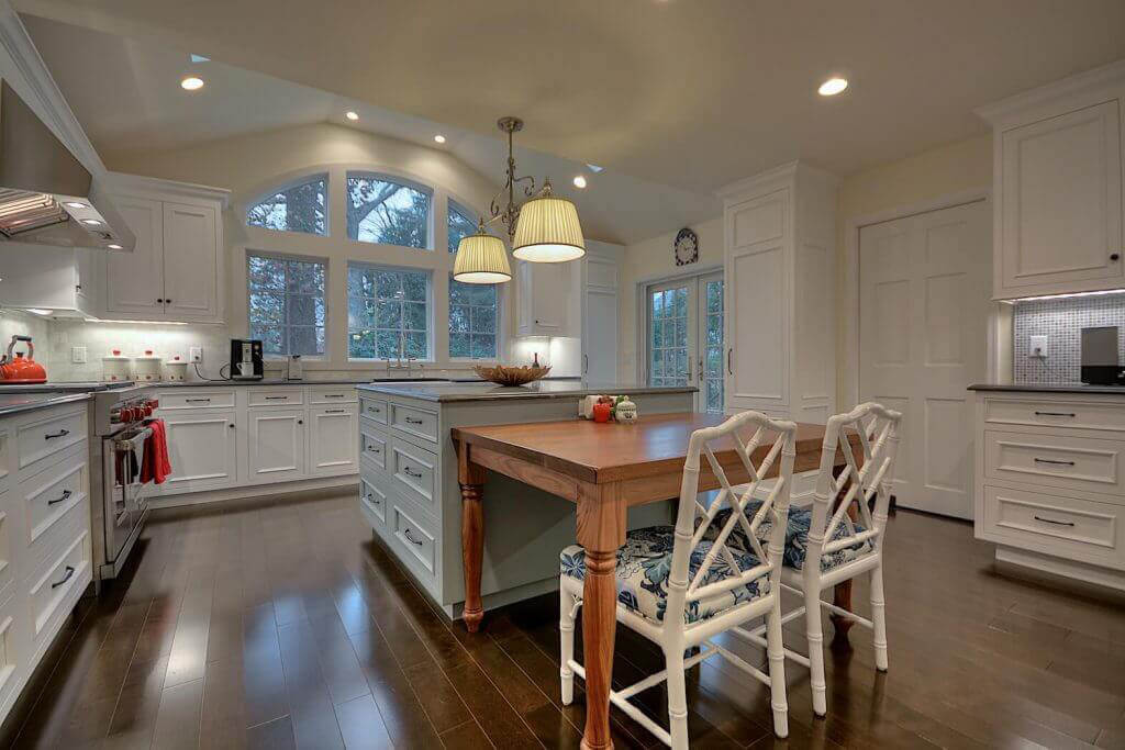 Finished kitchen remodel in Larchmont, NY
