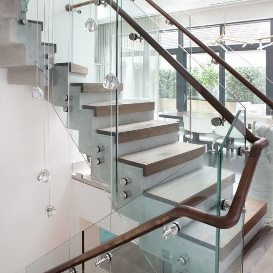modern stylish design staircase