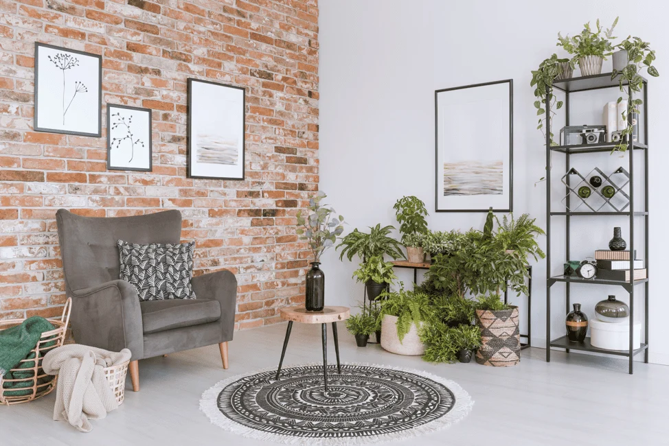 Textured brick