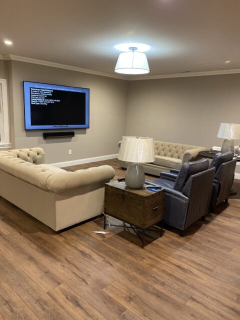 Finished Basement in Ridgefield, CT by Gerety Building & Remodeling, photo 1