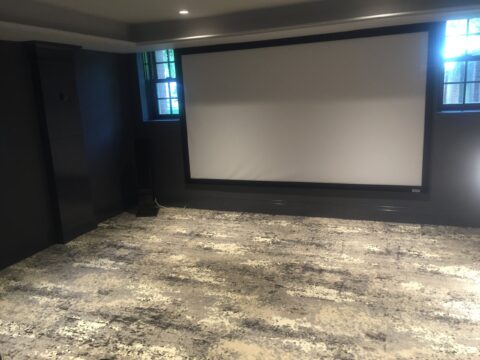 Home Theater in Bedford Hills, NY by Gerety Building & Remodeling, photo 2
