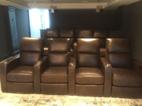 Home Theater in Bedford Hills, NY by Gerety Building & Remodeling, photo 4
