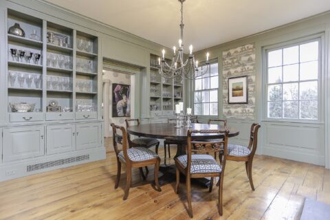 Kitchen Remodel in Pound Ridge, NY: Gray Kitchen and Dining Built-Ins by Gerety Building & Remodeling, photo 3
